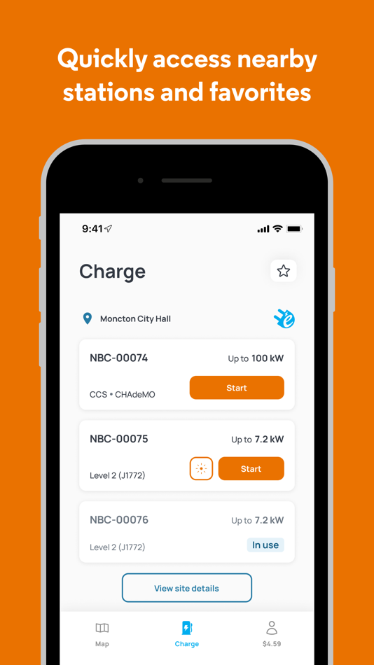 #5. eCharge Network (iOS) By: AddÉnergie Technologies Inc.