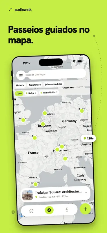 Audiowalks: Tours de áudio screenshot 5 of 5