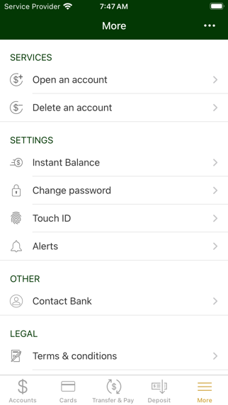 Mid America Bank Mobile Screenshot