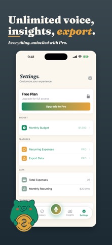 Expendy: Voice Expense Tracker Screenshot 4 of 5