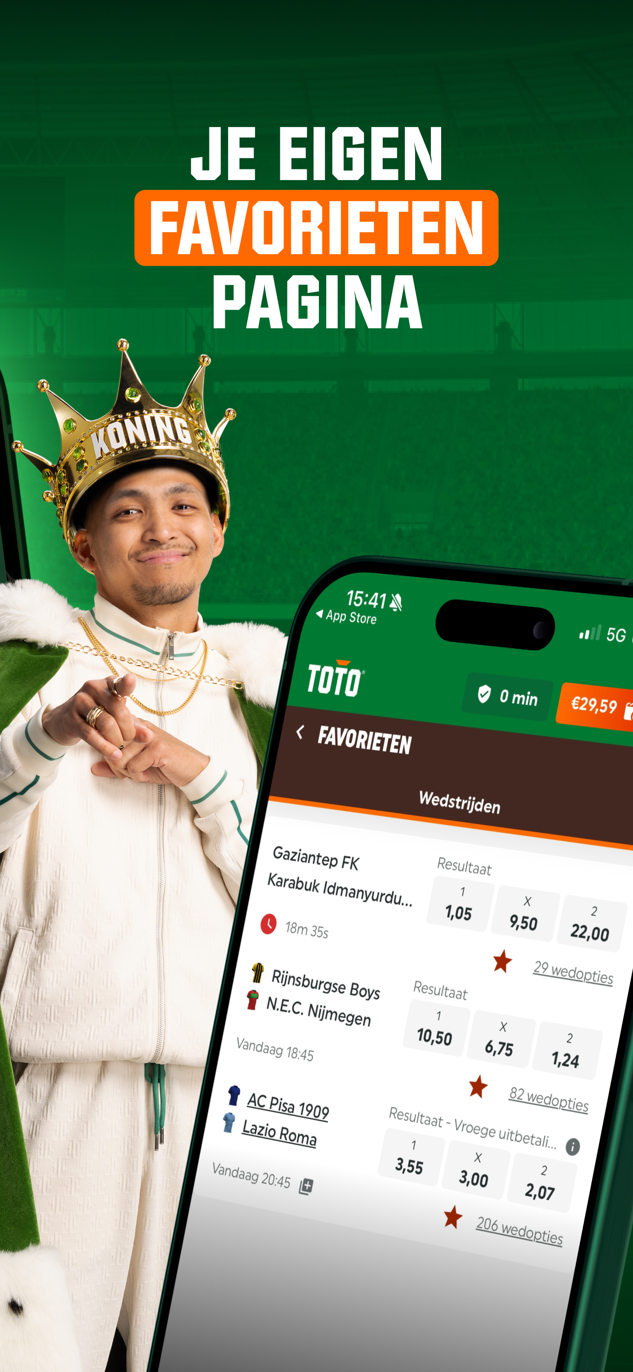 Bet on Sports by TOTO Sport NL