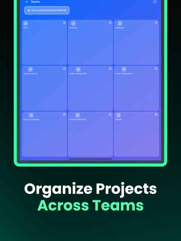 Codemagic Builder Pro iPad screenshot