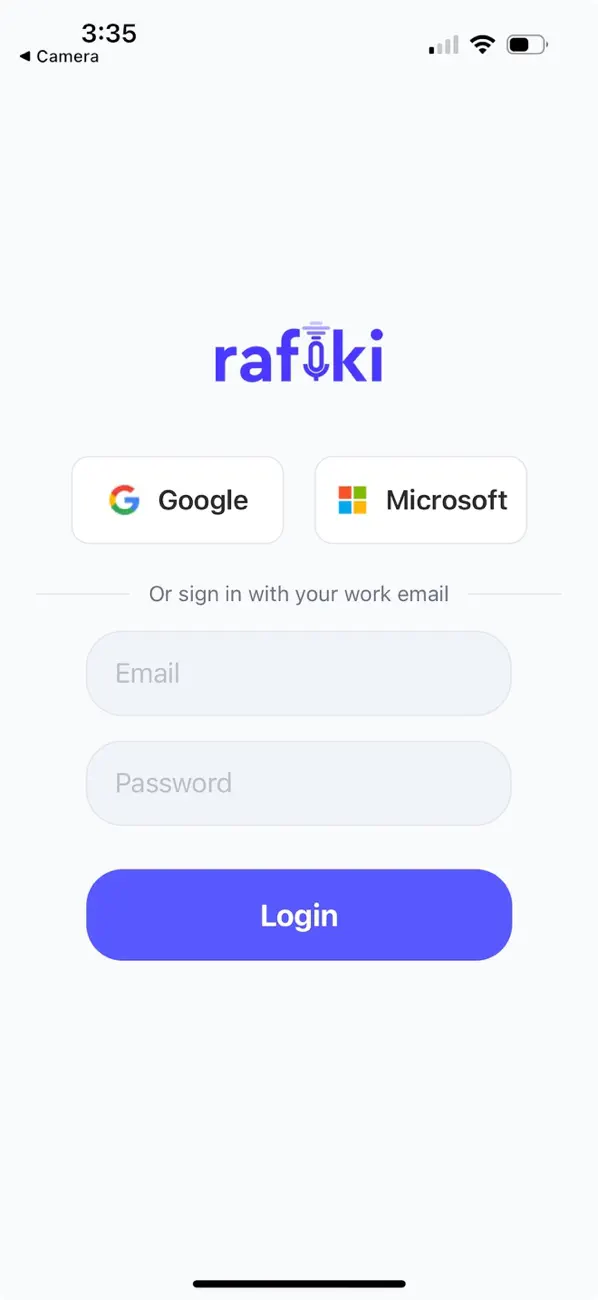 Screenshot #1 pour Rafiki AI: Sales Assistant