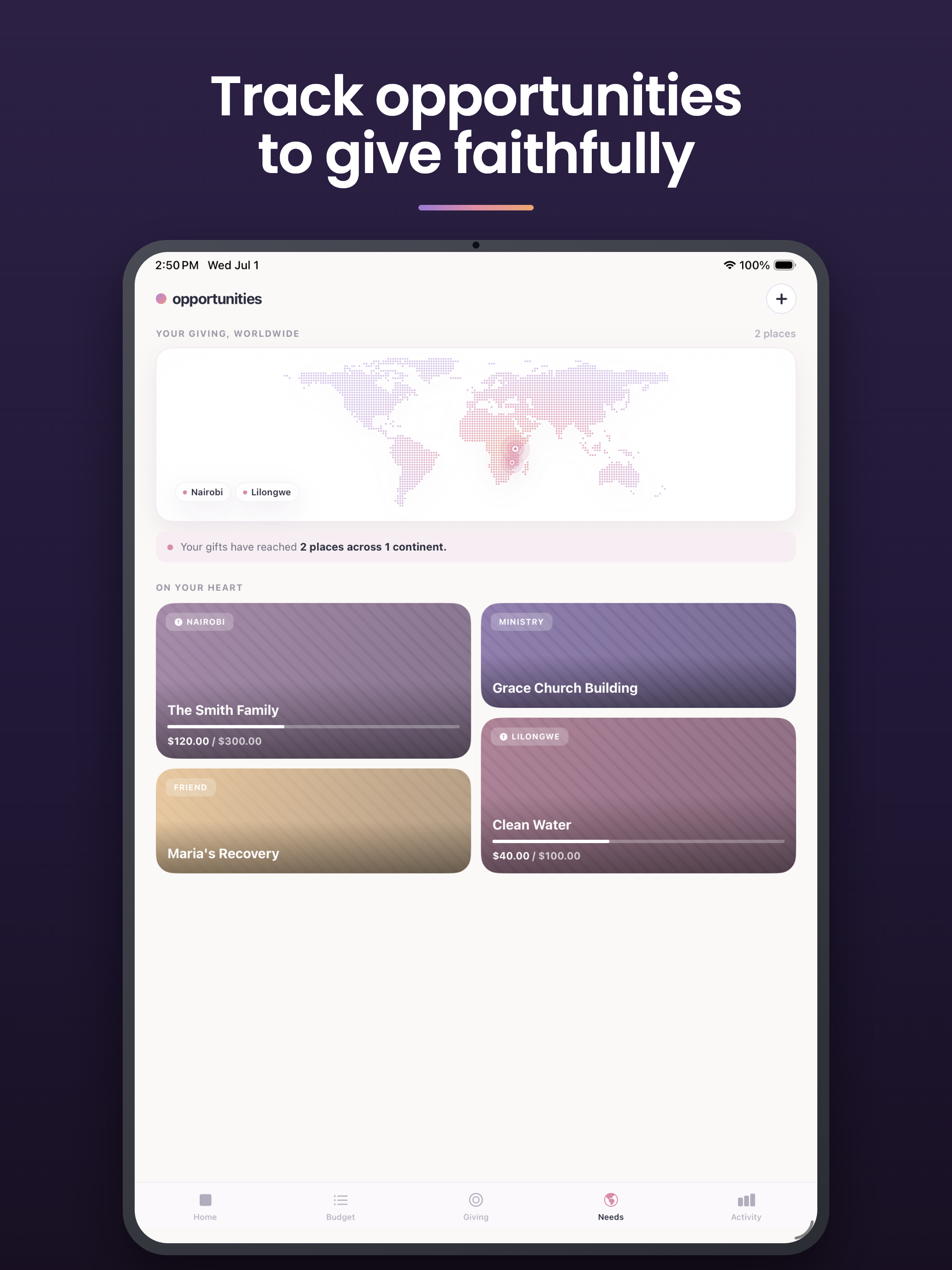 Harvest - Christian Budgeting screenshot 9