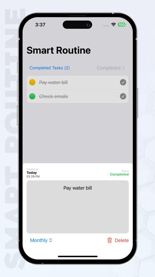 #3. Smart Routine App (iOS) 由: Travancore Analytics Pvt. Ltd