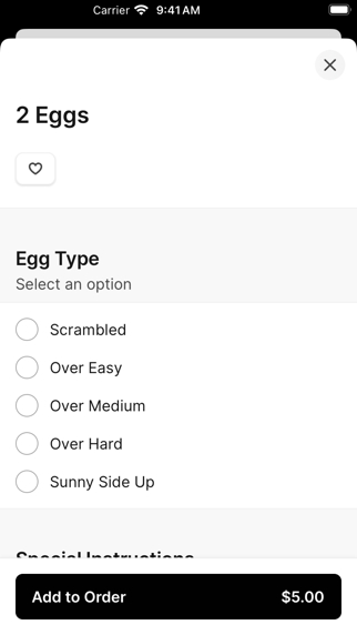 App screenshot