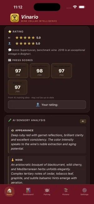 Vinario screenshot 1