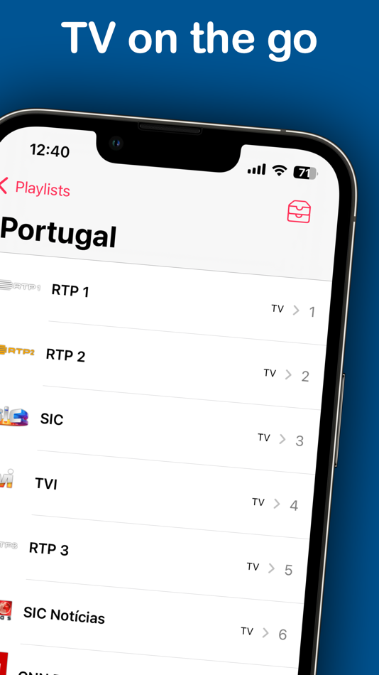 #1. IPTV App (macOS) 由: Mariana Duarte Silva