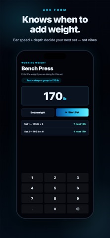 Ark Form: AI Rep Counter Screenshot 3 of 6