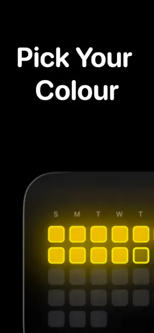 Calendar Widget: Glow screenshot 2