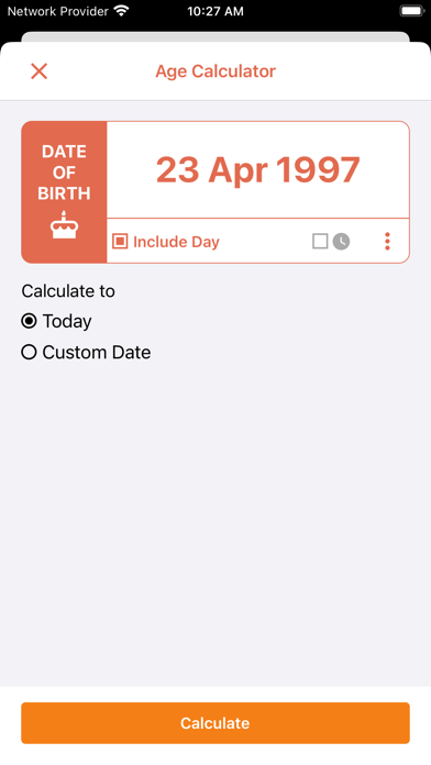 Date Calendar Calculator Screenshot