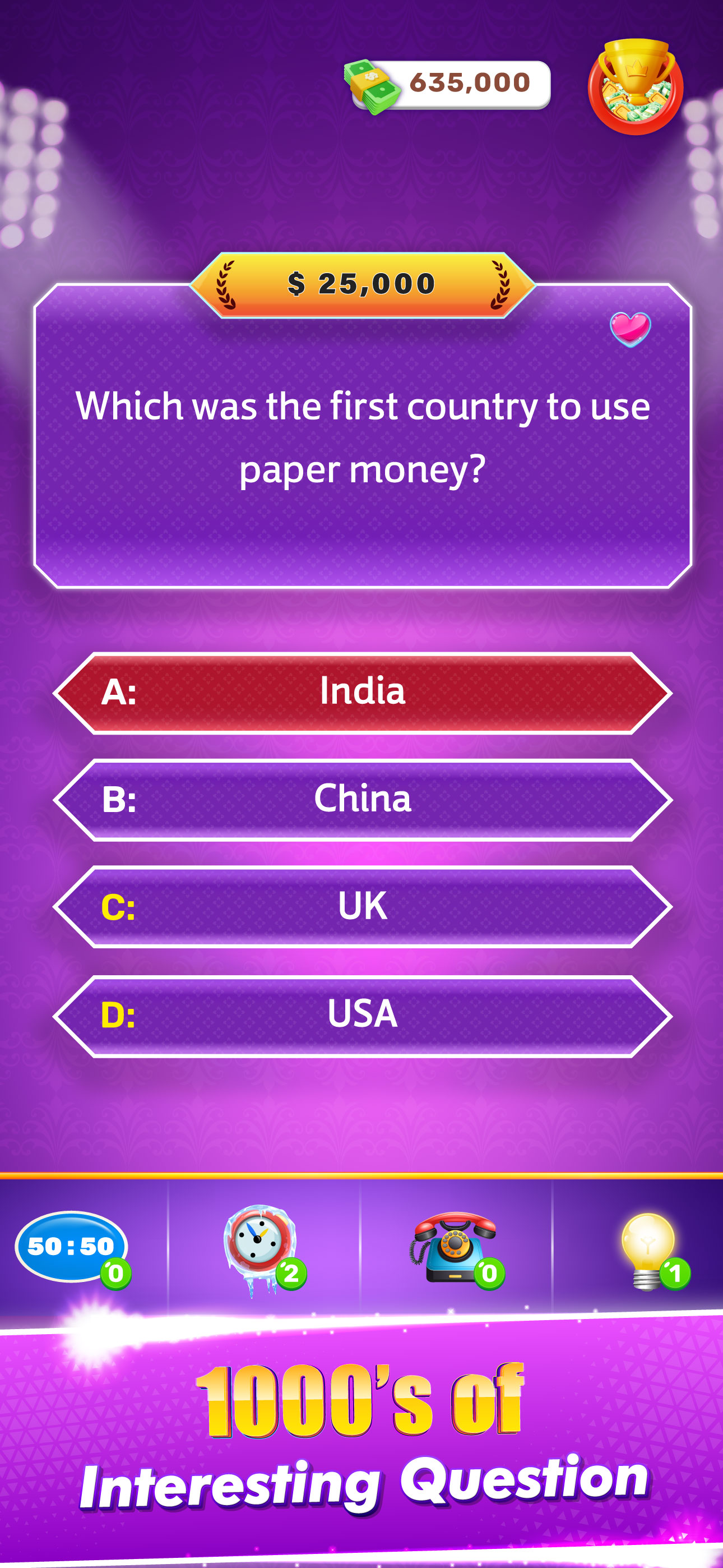 Trivia General Knowledge Quiz