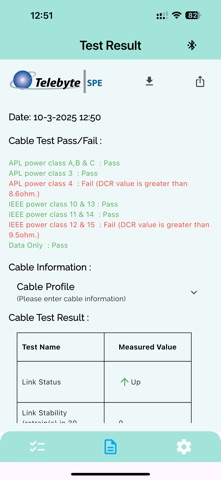 Cable Qualifier screenshot