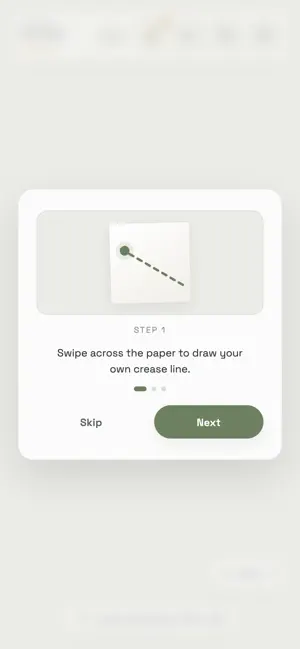 Crease & Fold: Origami Puzzle screenshot 1