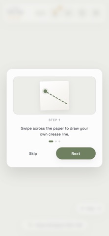 Crease & Fold: Origami Puzzle iPhone screenshot