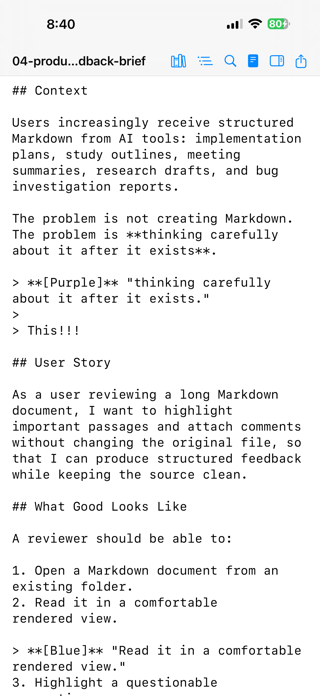 Markdown My Words Screenshot 6 of 7