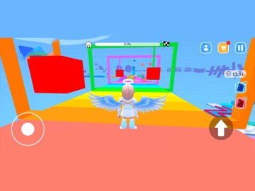 Obby World: Prison Escape iPad screenshot