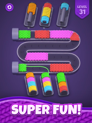 Yarn Spin! Loop Puzzle iPad screenshot