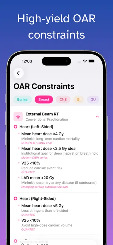 Rad Onc Oral Board Sim screenshot 5 of 6