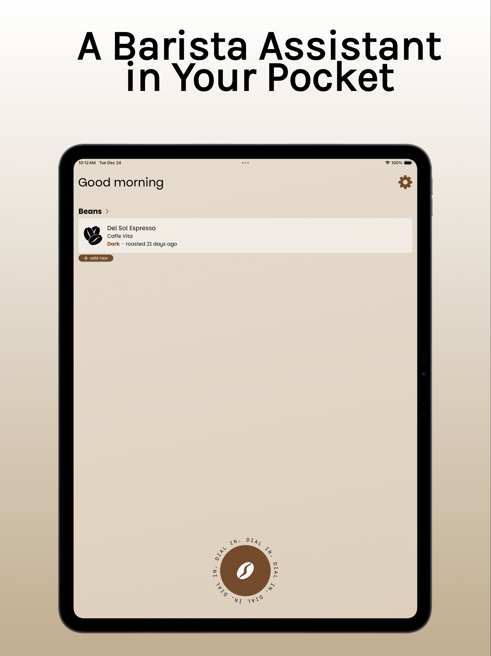 Dialed - AI Barista Assistant