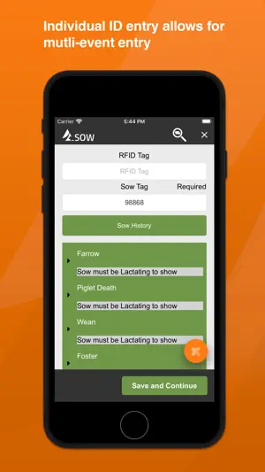 MetaFarms Sow Mobile screenshot 3