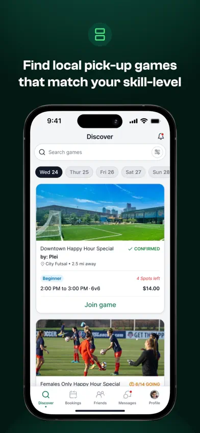 Plei | Pick Up Soccer screenshot 3