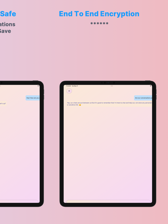 Zoe: Your AI Companion iPad screenshot 2 - Health & Fitness app