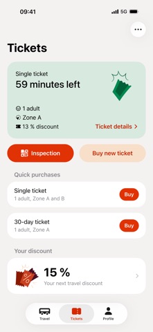 Skyss App Store preview screenshot 2