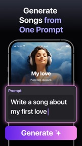 AI Song Music Generator: Muzio screenshot