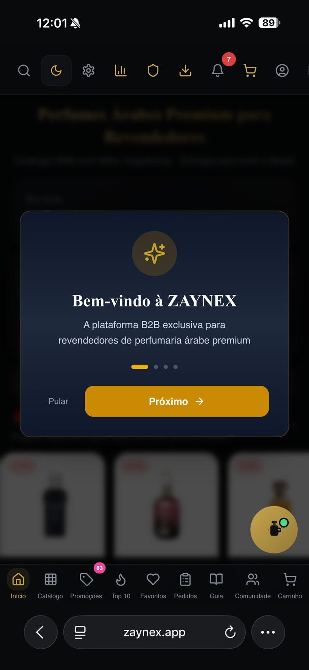 ZAYNEX Perfumes Arabes screenshot 5