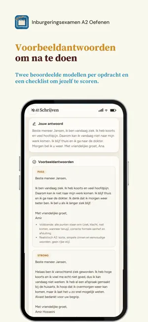 Inburgeringsexamen A2 Oefenen screenshot 4