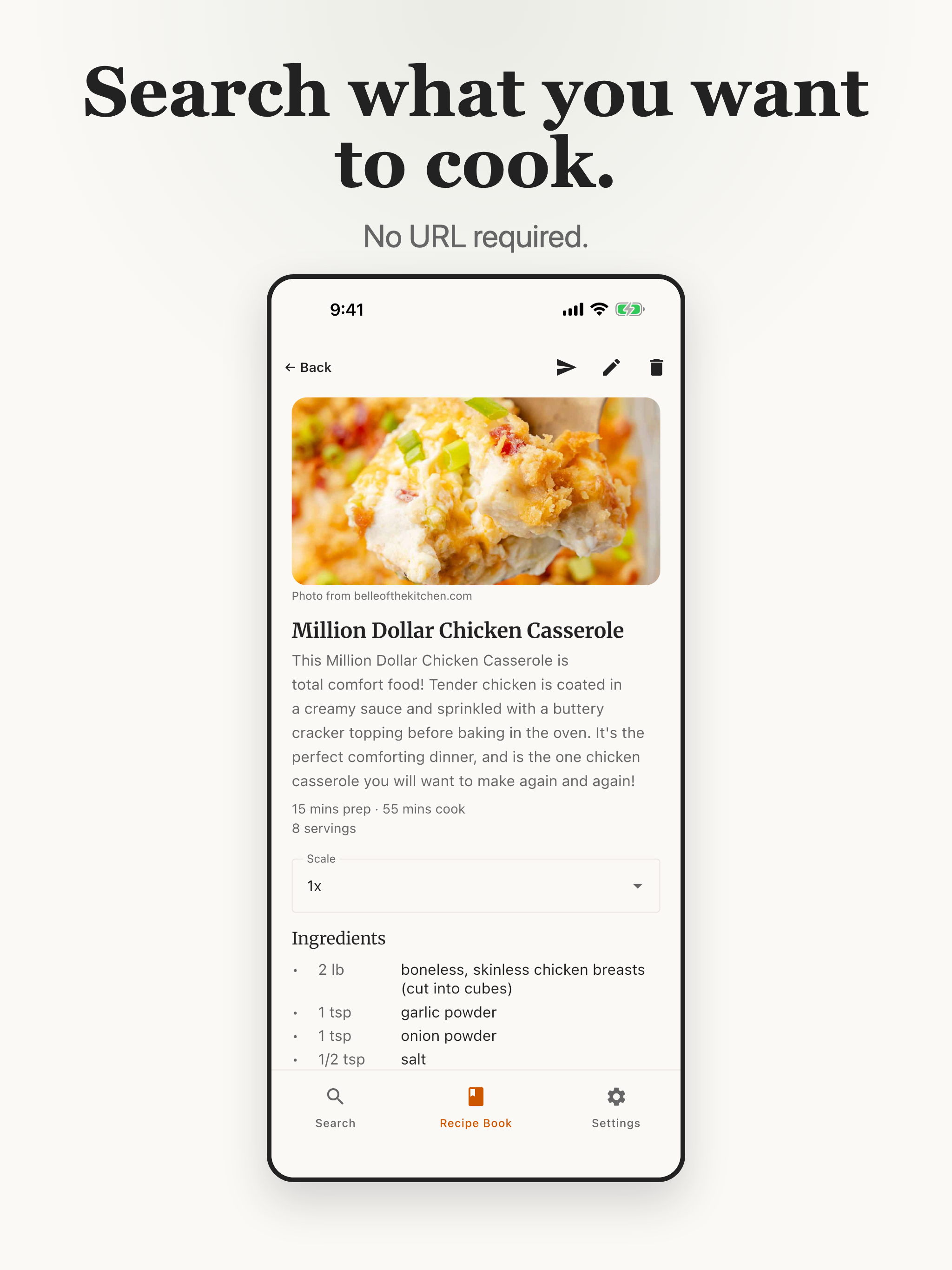 Uncluttered Recipes screenshot 10