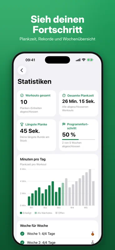 Planke – 4 Minuten Challenge screenshot 5 of 5