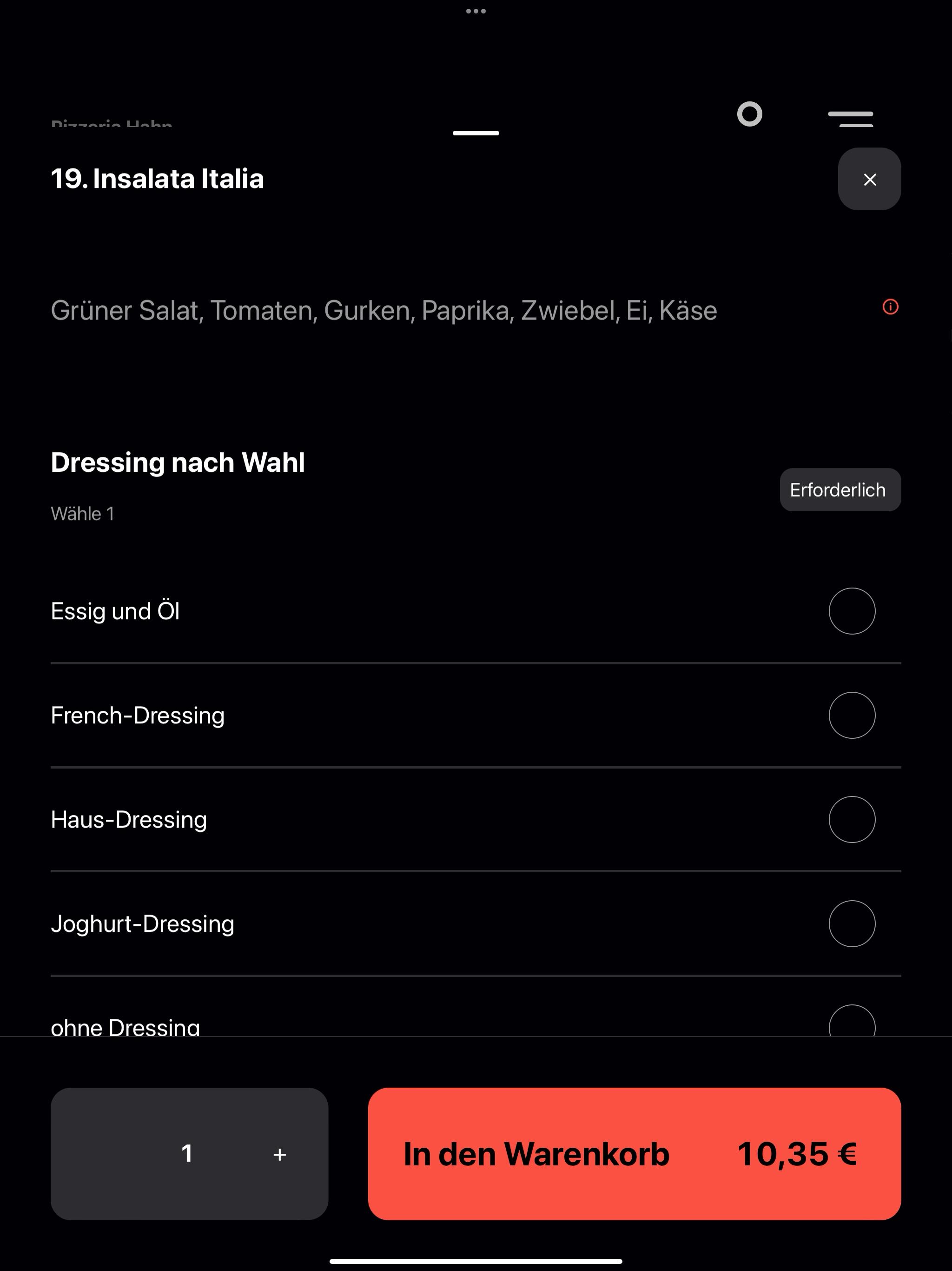 Pizzeria Hahn screenshot 8