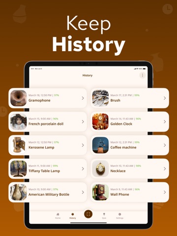 Antique Identifier – Antiqum iPad screenshot