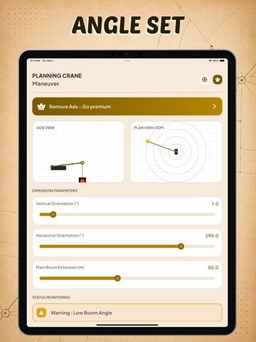 Easy Crane Lift Planner iPad screenshot