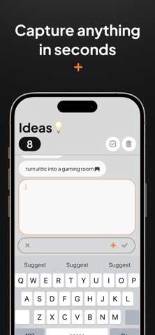 NULL Memo: Ideas, Notes, Lists iPhone screenshot