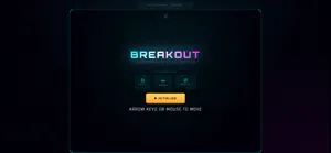 Neon Breakout - Classic screenshot 1