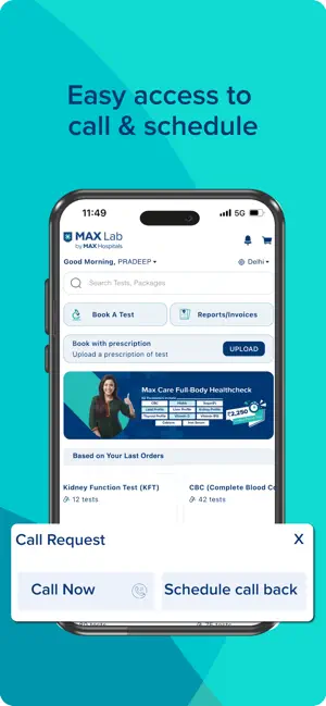 Max Lab – Blood Test iPhone screenshot 1