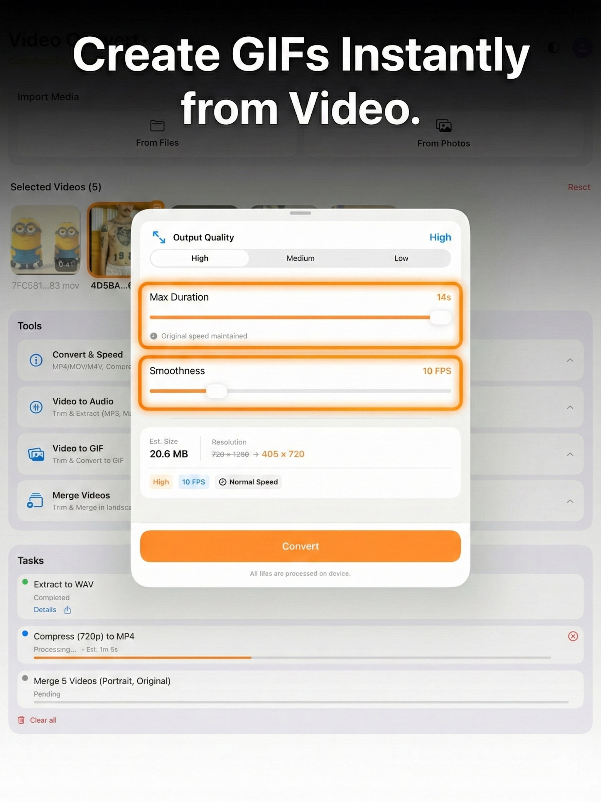 Offline Video Converter & Tool