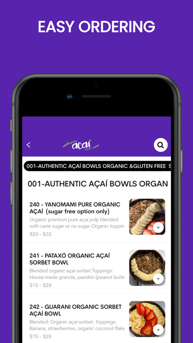 World Green Açai Bowl Juice Screenshot