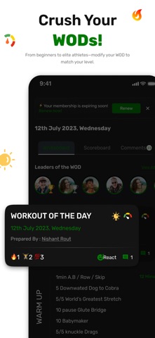 OSAAT Fitness screenshot