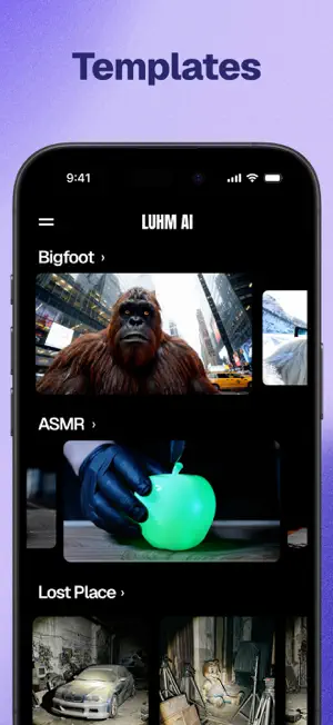 AI Video Generator - LUHM screenshot 4