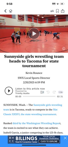 SWX Local Sports screenshot