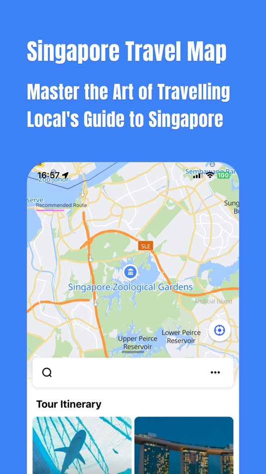 #1. Singapore Map - Travel Guide (iOS) โดย: 嘉健 冯