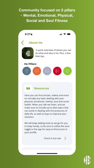 HeChangedIt - Men's Community Screenshot