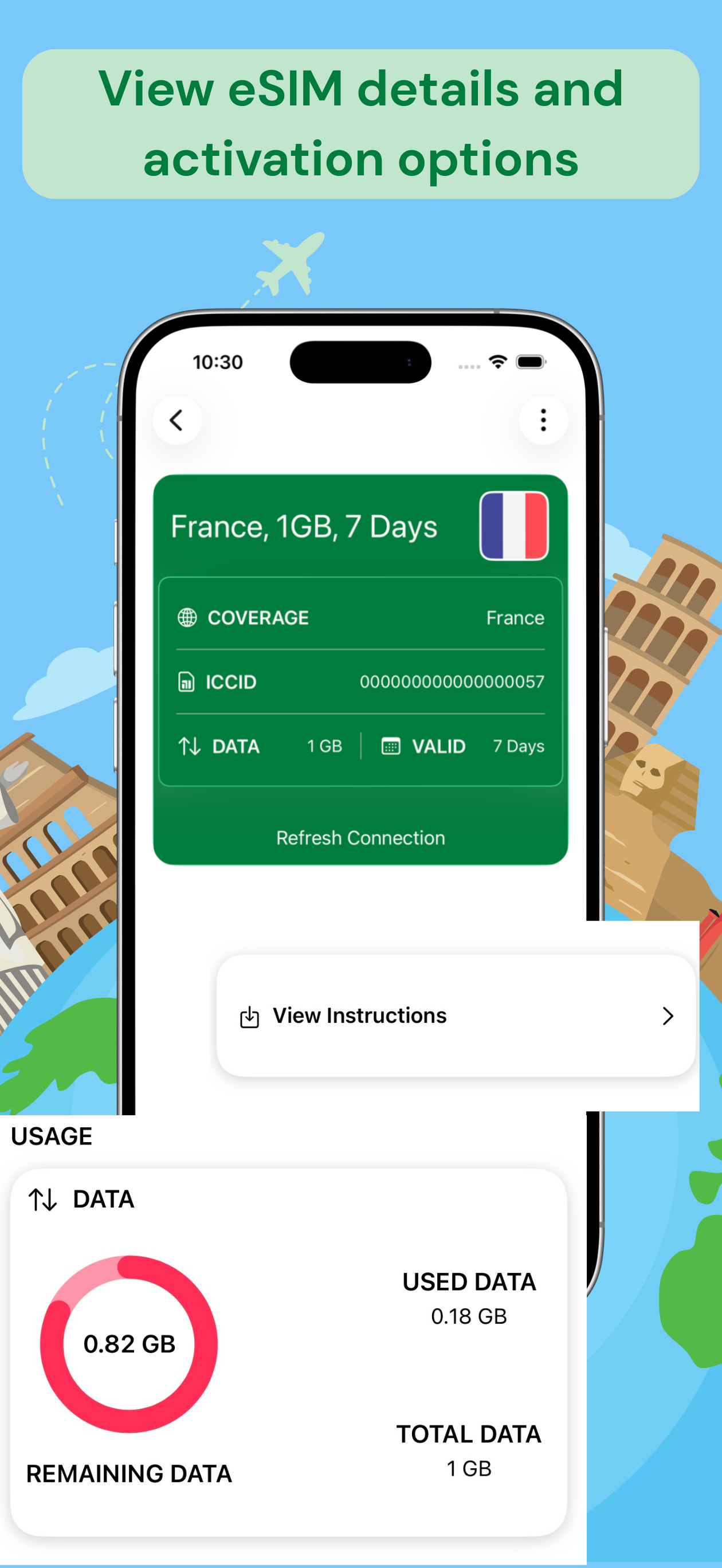 .eSIM for Travel: Global Data screenshot 3