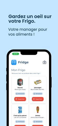 Fridge - Dates & Stock screenshot