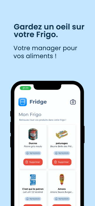 Fridge - Dates & Stock Screenshot 1 of 5