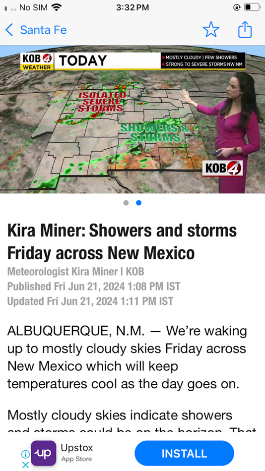 #3. KOB 4 Albuquerque, New Mexico (iOS) Podle: Hubbard Broadcasting, Inc.